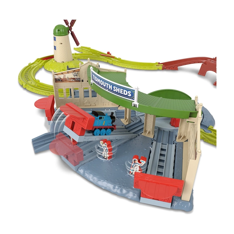 THOMAS TIDMOUTH COBERTIZOS SET PISTA TREN - 6