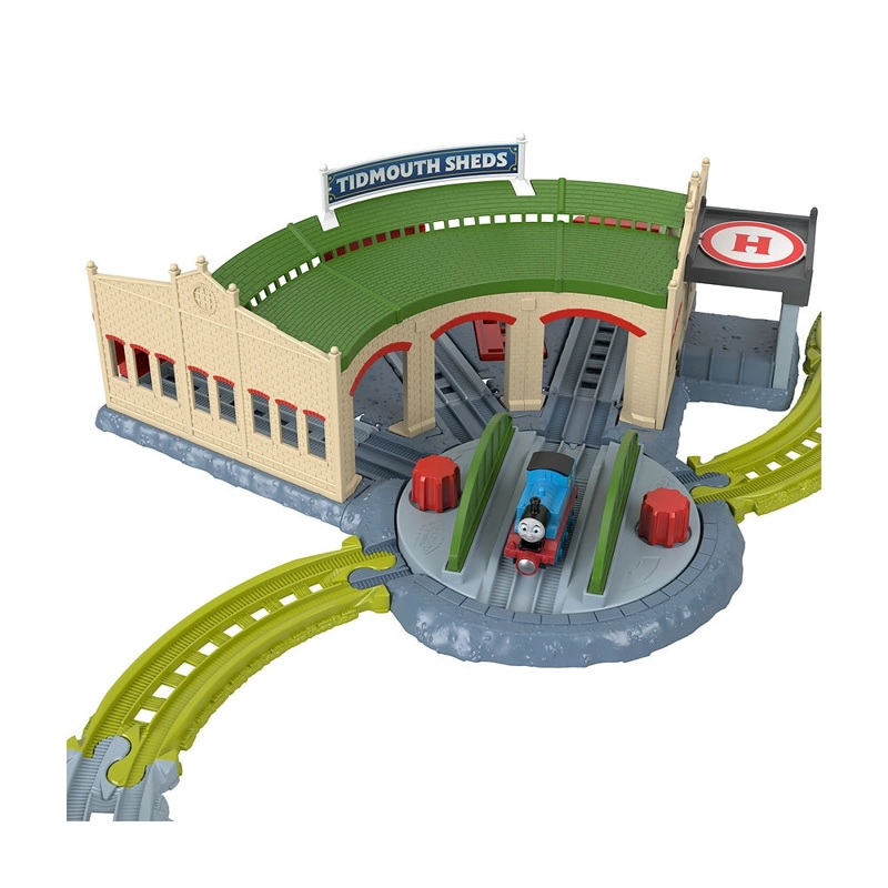 THOMAS TIDMOUTH COBERTIZOS SET PISTA TREN - 9