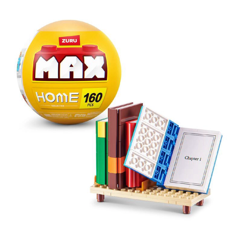 SET BLOQUES PREMIUM HOME MAX - CON DIFERENTES MODELOS DE PIEZAS - MESA DE LECTURA - 1