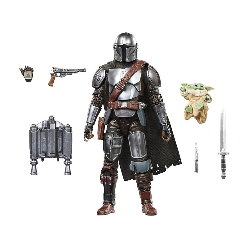 STAR WARS FIGURA DELUXE MANDALORIAN - 1