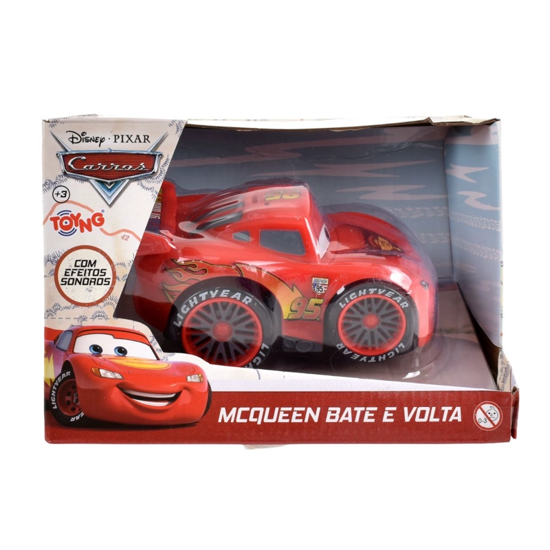 AUTO 13 CM CON SONIDO Y MOVIMIENTO RAYO MCQUEEN - 3