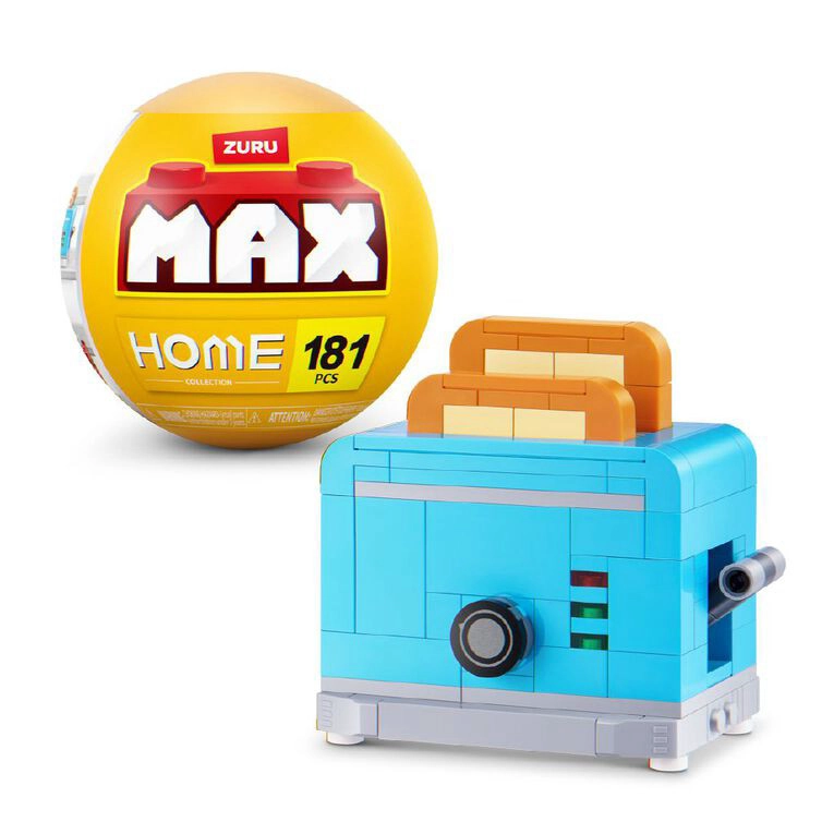 SET BLOQUES PREMIUM HOME MAX - CON DIFERENTES MODELOS DE PIEZAS - TOSTADORA