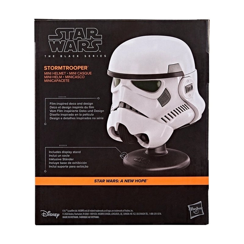 STAR WARS CASCO COLECCIONABLE STORMTROOPER PEQUEÑO - 7