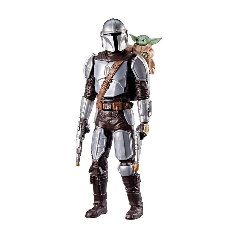 STAR WARS MOVIE FIGURA CON MOVIMIENTO MANDALORIAN+GROGU - 2