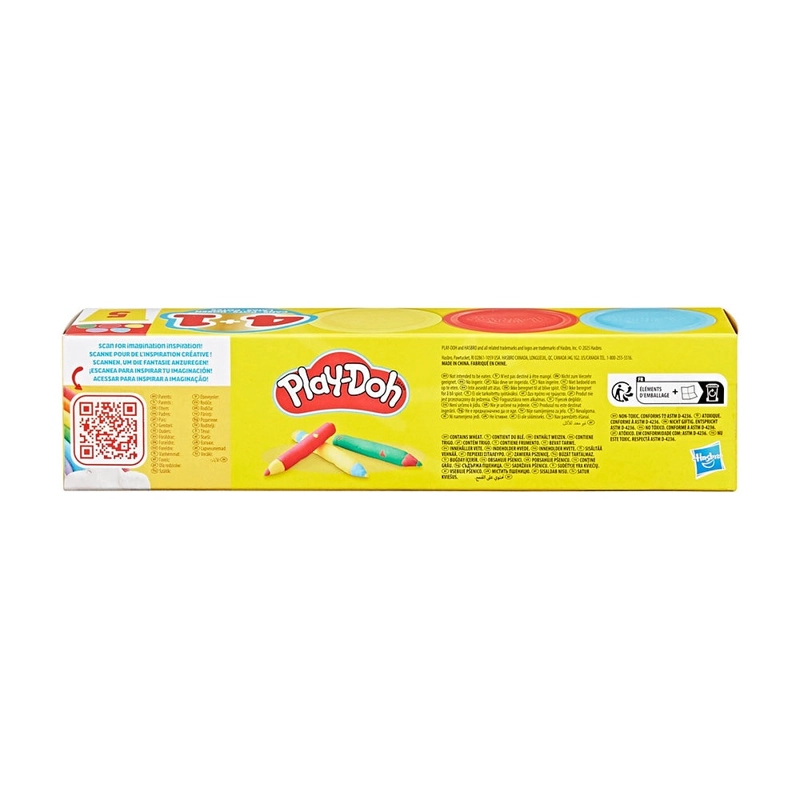 PLAY-DOH SET VUELTA A CLASES PACK DE 5 - 7