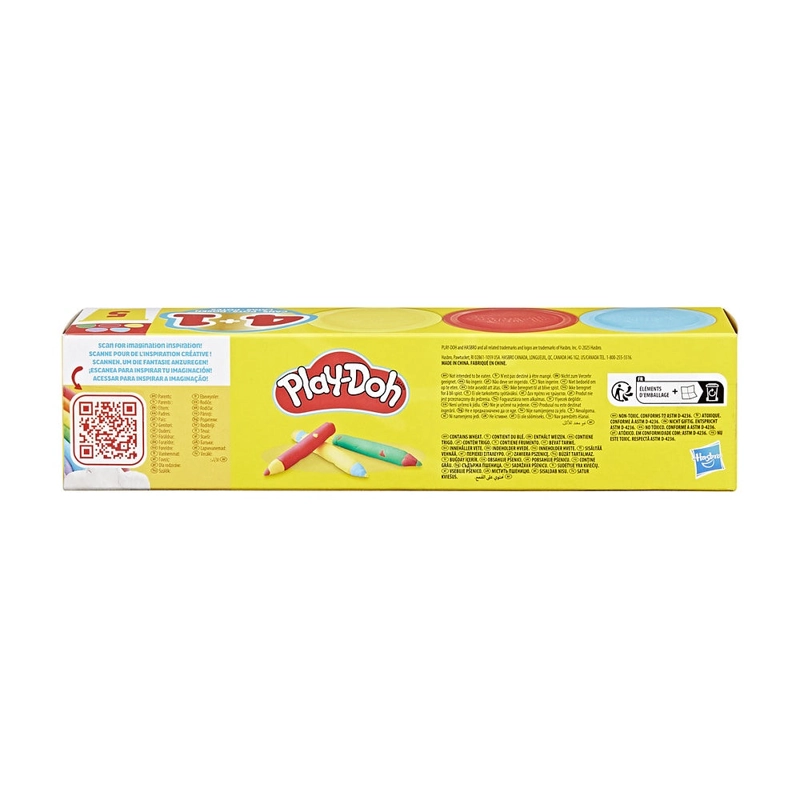 PLAY-DOH SET VUELTA A CLASES PACK DE 5 - 8