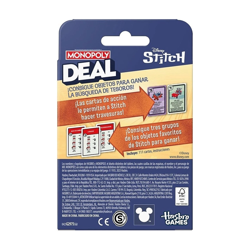 MONOPOLY DEAL STITCH - 7