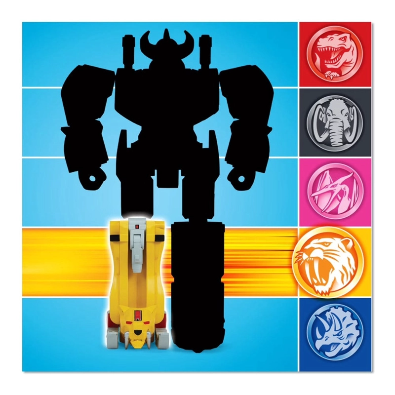 POWER RANGERS DINOZORD COMBINABLE - TIGRE COLMILLOS DE SABLE - 4