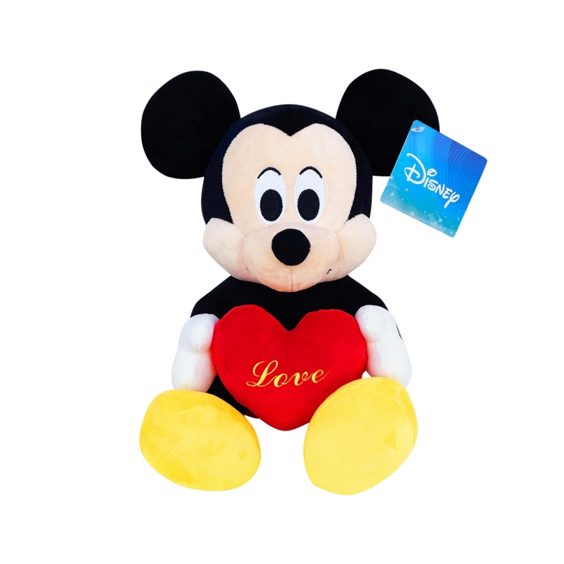 PELUCHE MICKEY CON CORAZON 25CM - 1