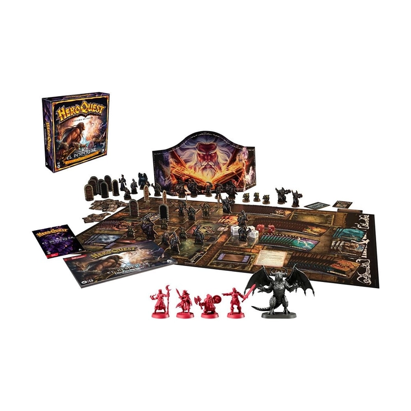 HEROQUEST EL DESPERTAR HASBRO GAMES - 1