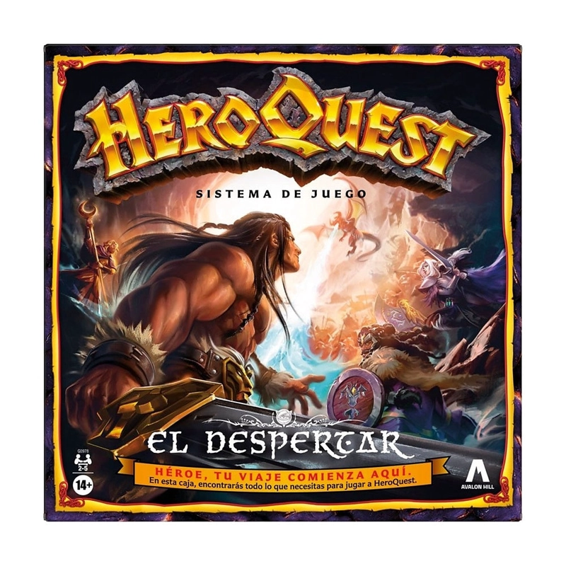 HEROQUEST EL DESPERTAR HASBRO GAMES - 2