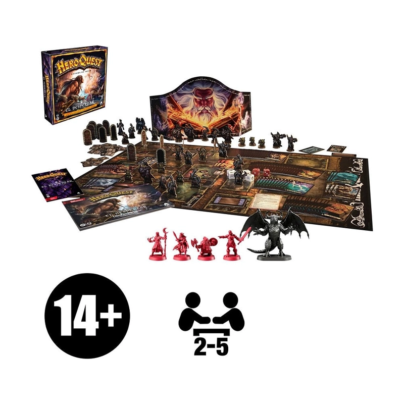 HEROQUEST EL DESPERTAR HASBRO GAMES - 6