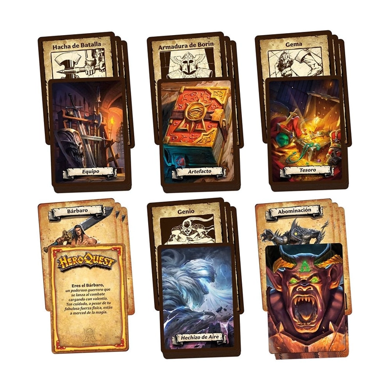 HEROQUEST EL DESPERTAR HASBRO GAMES - 8