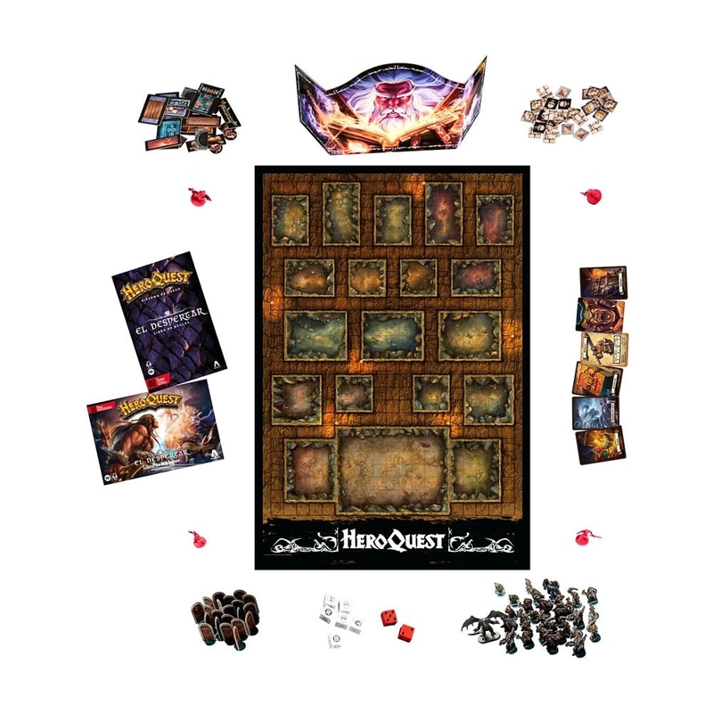 HEROQUEST EL DESPERTAR HASBRO GAMES - 9