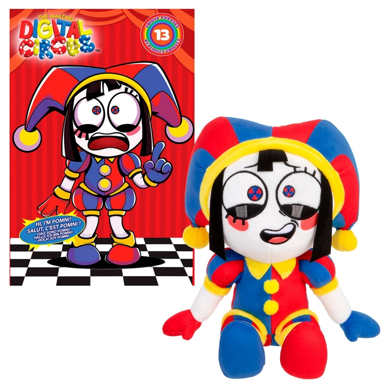 DIGITAL CIRCUS PELUCHE CON SONIDO 30CM - 1