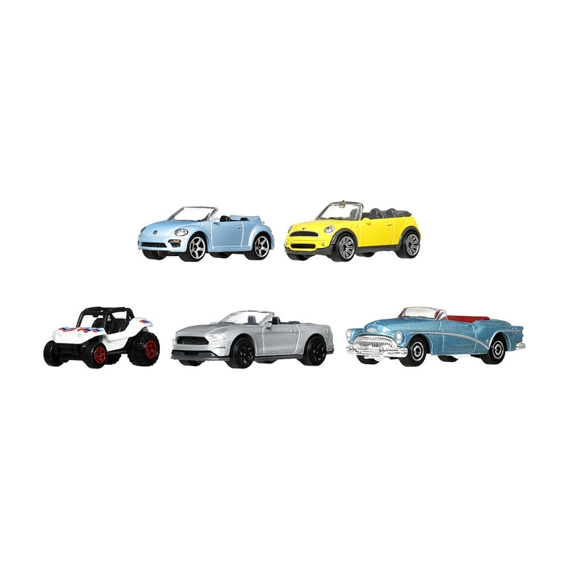 PACK DE 5 AUTOS MATCHBOX - CONVERTIBLE DREAMS - 2