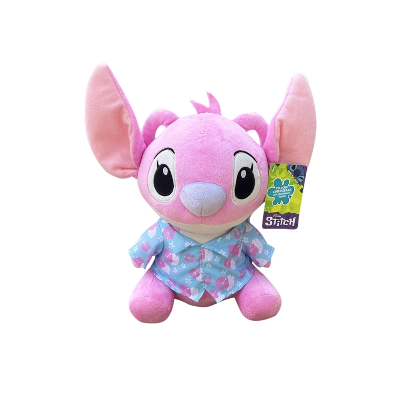 PELUCHE STITCH ANGEL 25CM CON CAMISA - 1