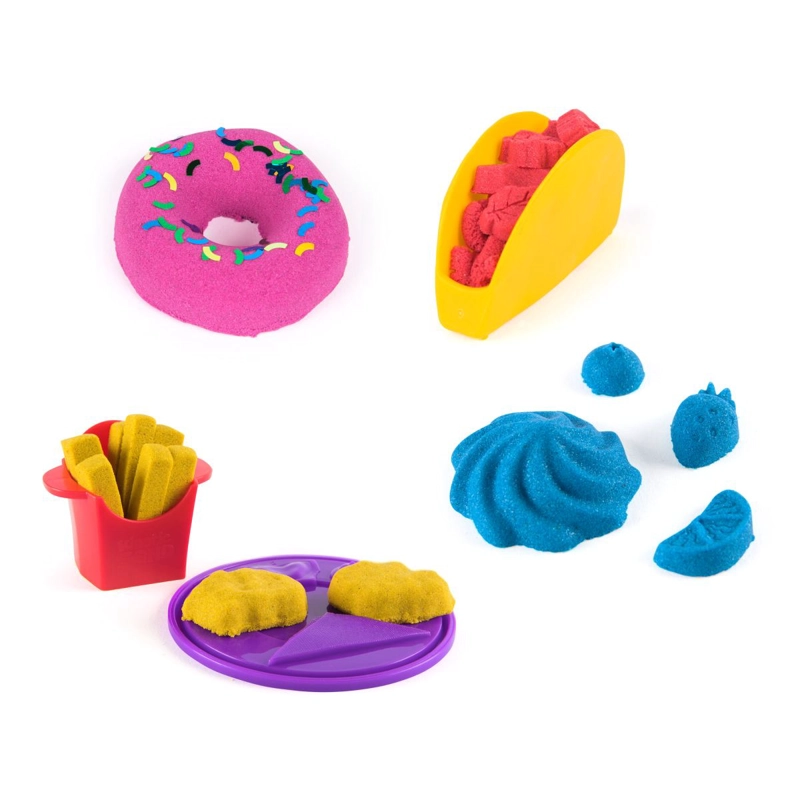 SET COMIDA DELICIOSA ARENA MAGICA KINETIC SAND - 1