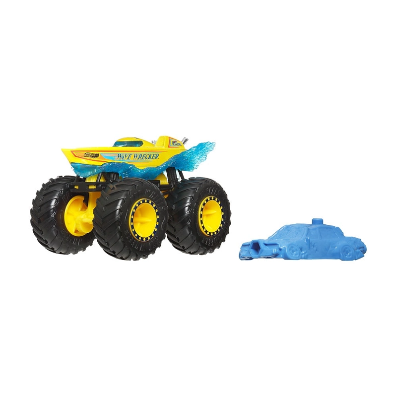 HOT WHEELS MONSTER TRUCK ESCALA 1:64 - WAVE WRECKER - 1