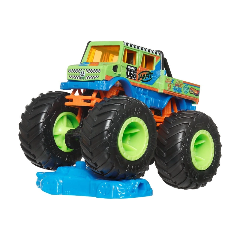 HOT WHEELS MONSTER TRUCK ESCALA 1:64 - UNIMOG - 4