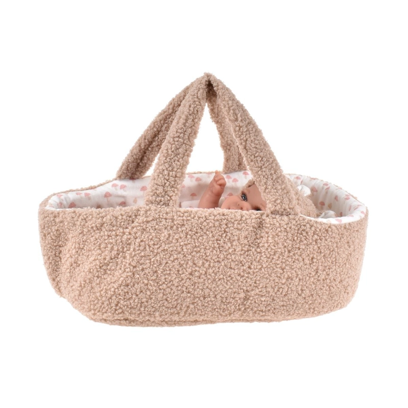 MUÑECA ELEGANCE BABYTO BEIGE CON CAPAZO 33 CM ARIAS - 5