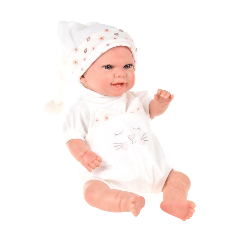 MUÑECA REBORN MAR ROSA CON COJIN 35 CM ARIAS - 5