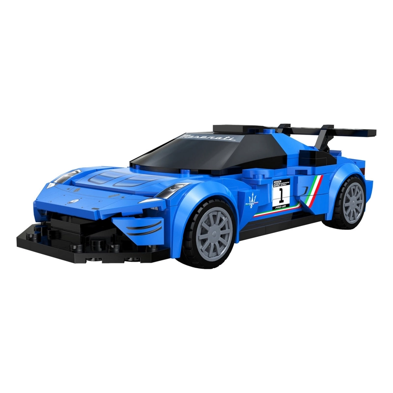 AUTO ARMABLE MASERATI GT2 ESCALA 1:24 240 PIEZAS CADA - 1