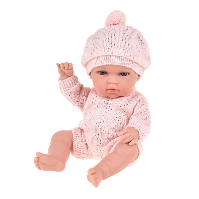 MUÑECA ELEGANCE NATAL ROSA CON COJIN 30 CM ARIAS - 6