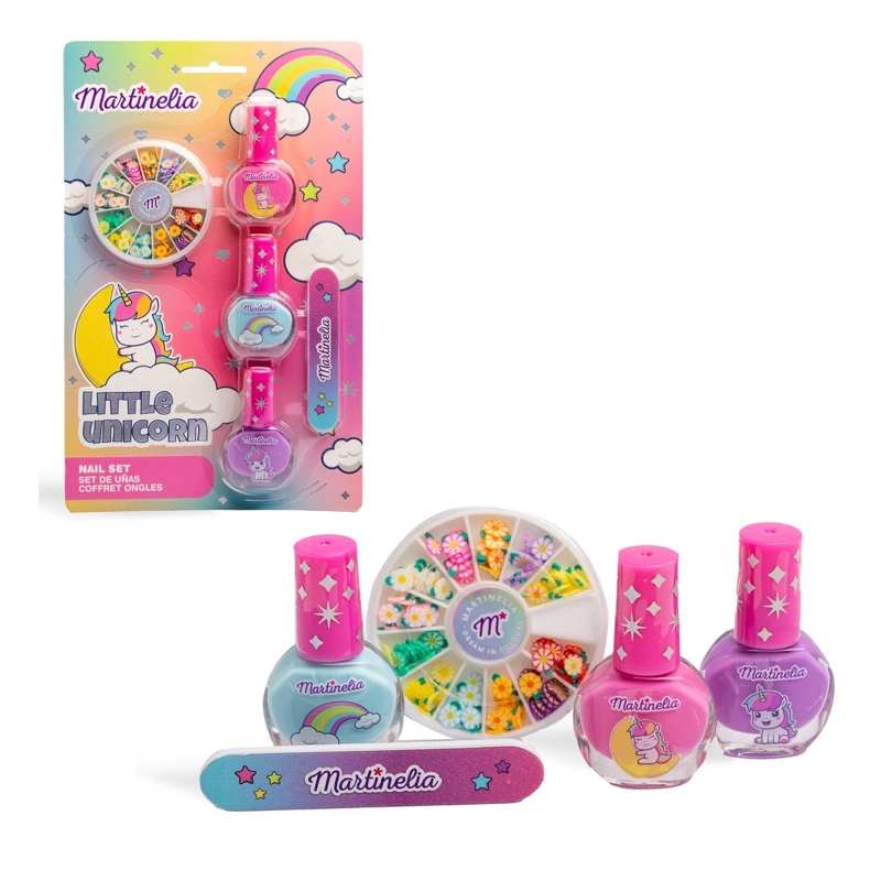 MARTINELIA KIT DE UÑAS DISEÑO UNICORNIO - 1