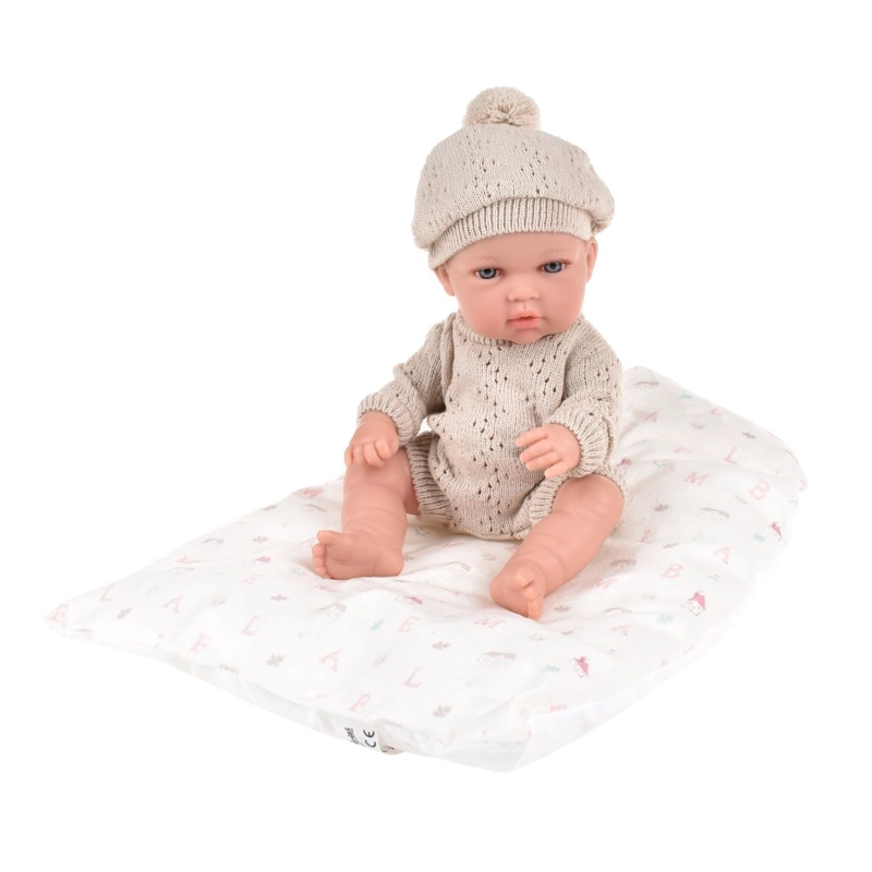 MUÑECA ELEGANCE NATAL BEIGE CON COJIN 30 CM ARIAS - 3