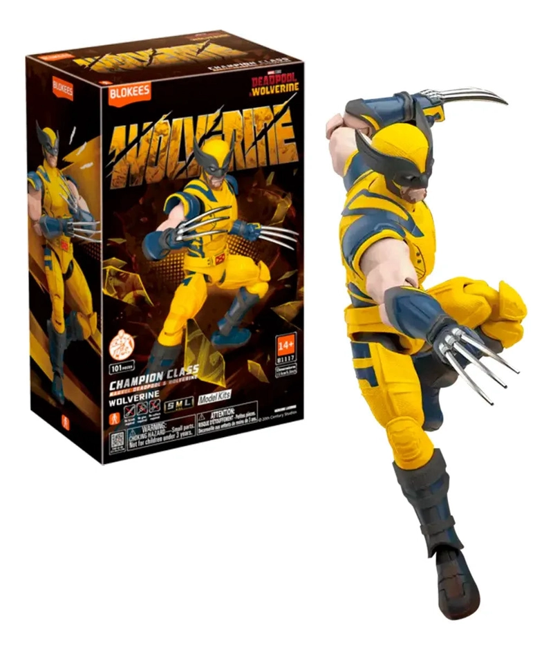 BLOKEES MARVEL WOLVERINE 101 PZ COLLECTOR - 1