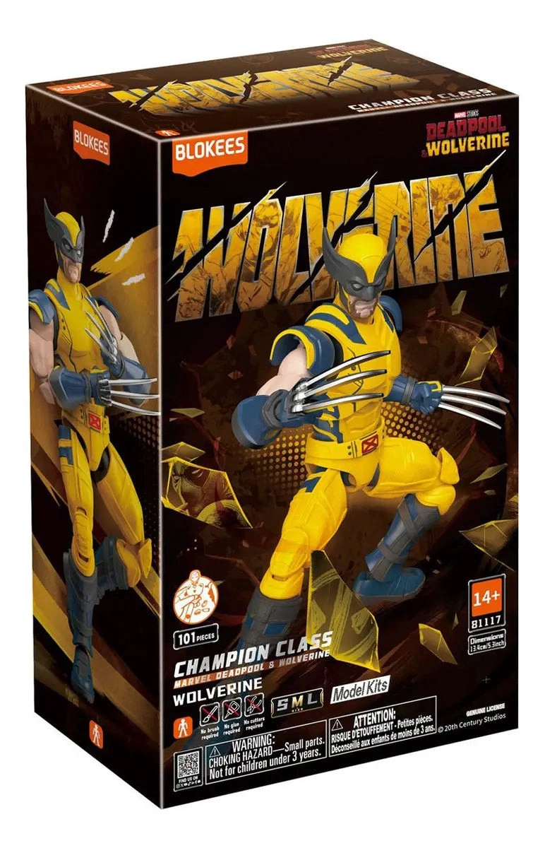 BLOKEES MARVEL WOLVERINE 101 PZ COLLECTOR - 4