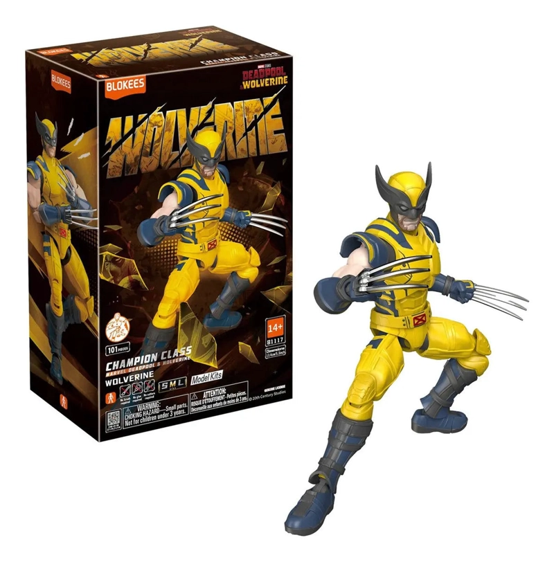 BLOKEES MARVEL WOLVERINE 101 PZ COLLECTOR - 5