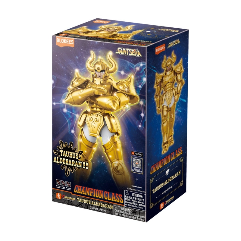 BLOKEES SAINT SEIYA CHAMPION TAURUS COLLECTOR 14 CMS - 1