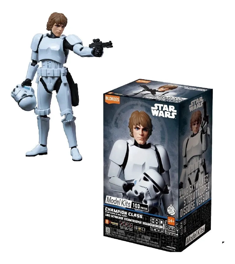 STAR WARS STORMTROOPER LUKE - BLOKEES - 1