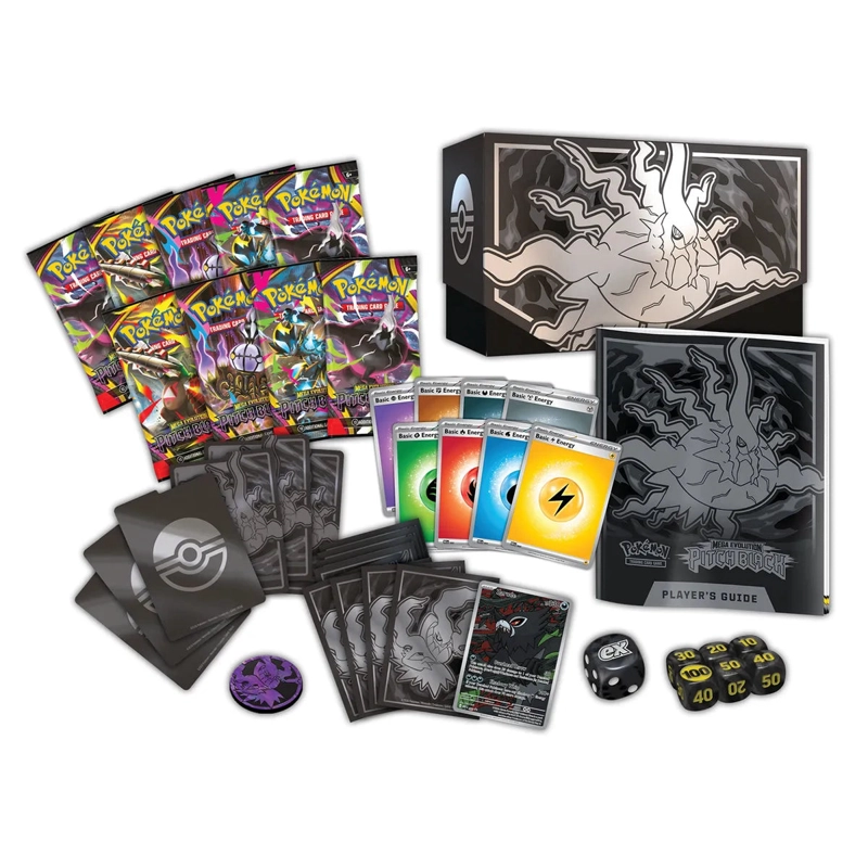 POKEMON TCG PITCH BLACK ELITE TRAINER BOX ING - 3