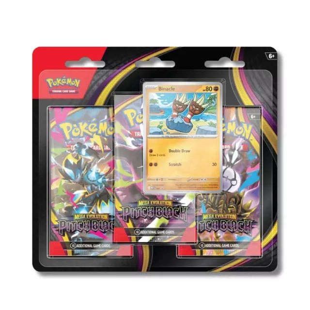 POKEMON TCG PITCH BLACK 3-PACK BLISTER ING - 1