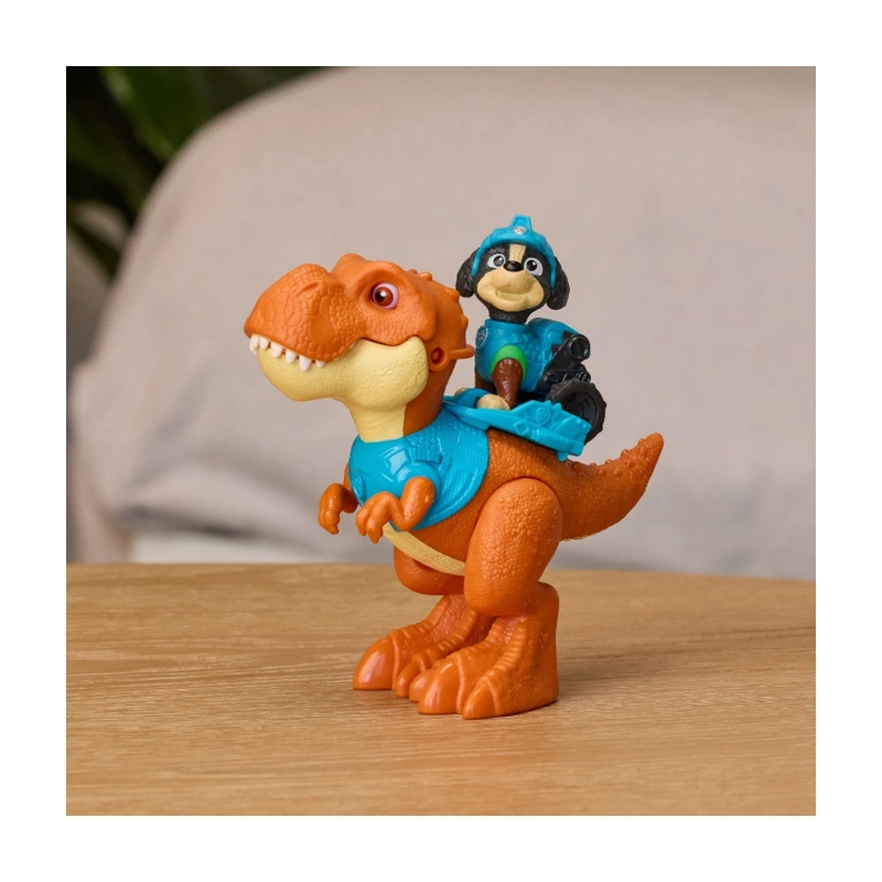 PAW PATROL LA DINO PELICULA - DINOSAURIO Y FIGURA REX - 1