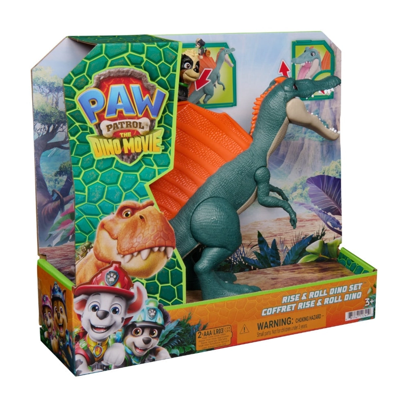 PAW PATROL MOVIE RISE & ROLL DINO SET - 1