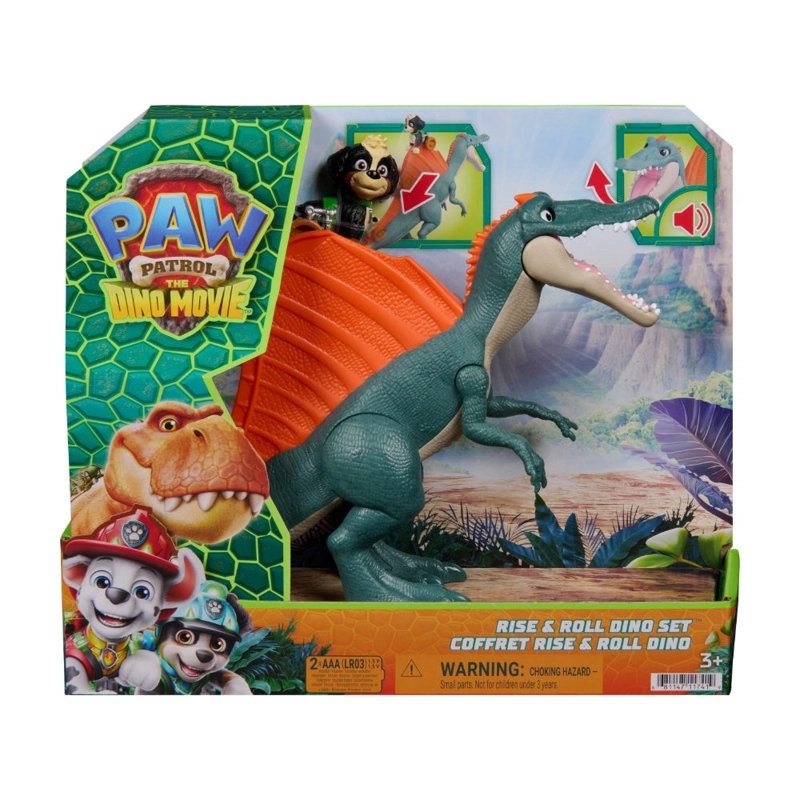 PAW PATROL MOVIE RISE & ROLL DINO SET - 2