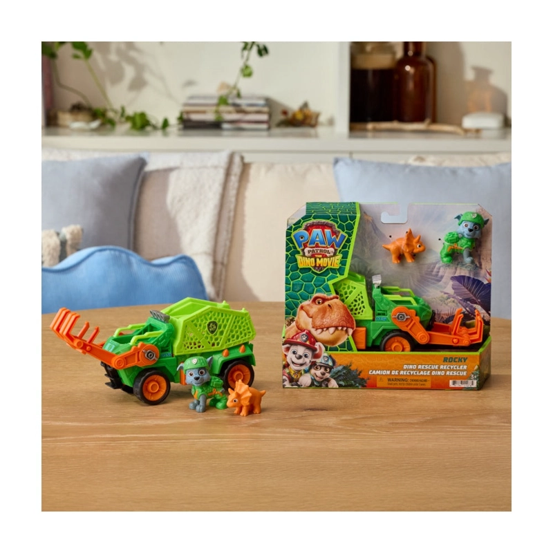 PAW PATROL LA DINO PELICULA VEHICULO ROCKY - 1