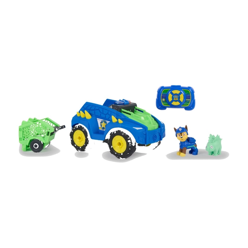 PAW PATROL MOVIE DINO TOW & DASH VEHICULO RC - 3