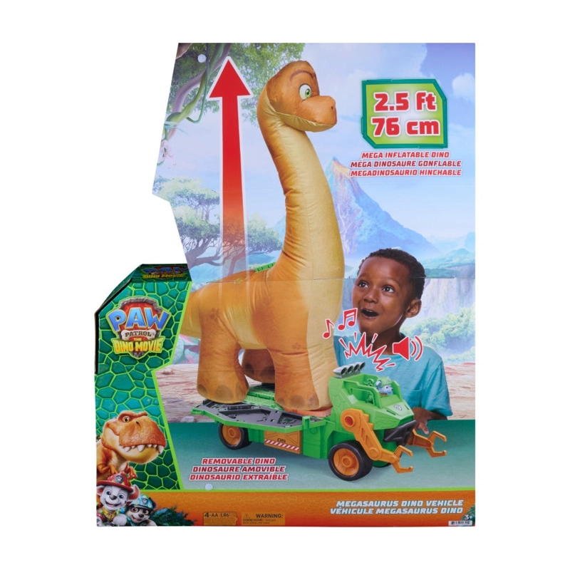 PAW PATROL MOVIE MEGASAURUS DINI VEHICULO - 2