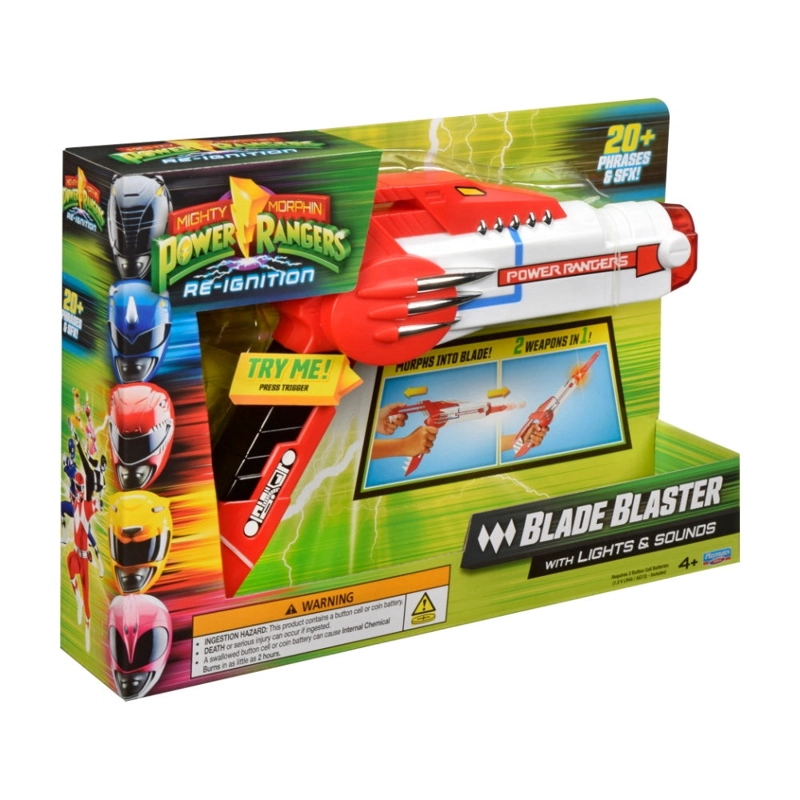 POWER RANGERS BLADE BLASTER CON LUZ Y SONIDO - 5