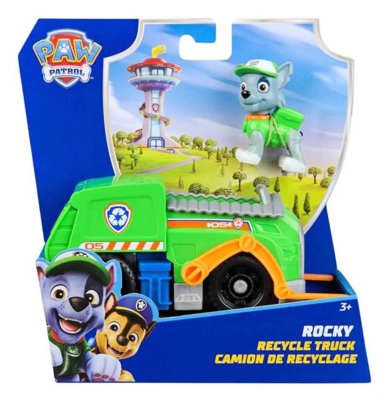 PAW PATROL VEHICULO BASICO ROCKY - 1