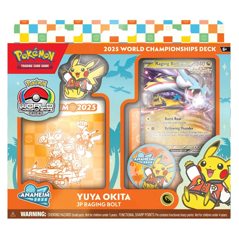 POKEMON TCG WC DECK (2025) ING - YUYA OKITA JP RACING BOLT - 1
