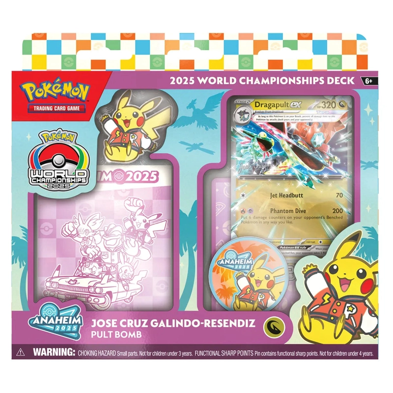POKEMON TCG WC DECK (2025) ING - JOSE CRUZ GALINDO PULT BOMB - 1