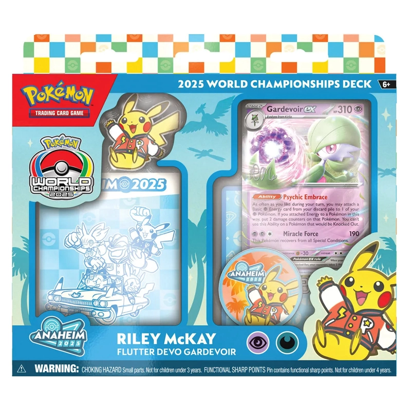 POKEMON TCGWC(2025) ING - RILEY MCKAY FLUTTER DEVO GARDEVOIR - 1