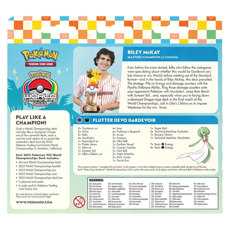 POKEMON TCGWC(2025) ING - RILEY MCKAY FLUTTER DEVO GARDEVOIR - 2