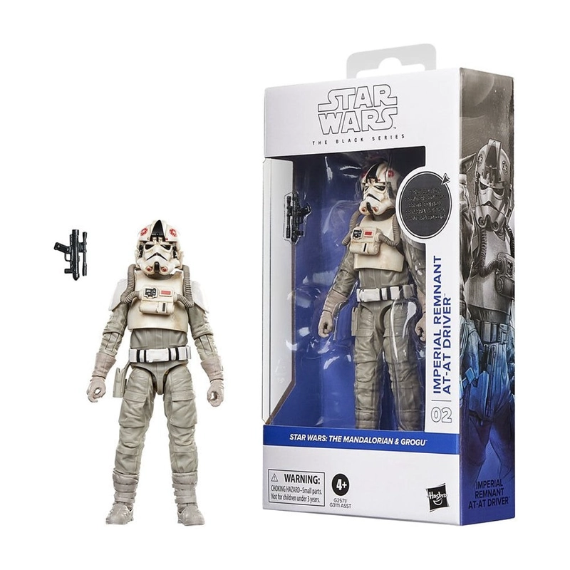 STAR WARS S6 BLACK FIGURA 15CM - IMPERIAL AT-AT DRIVER - 3